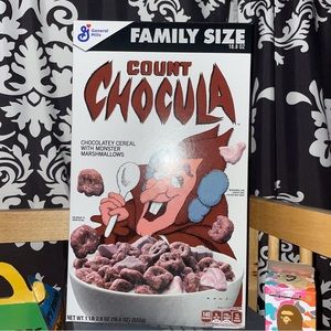 KAWS Monsters count chocula cereal limited edition sealed box
